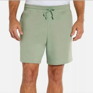 Men's Light Sage Casual Drawstring Shorts